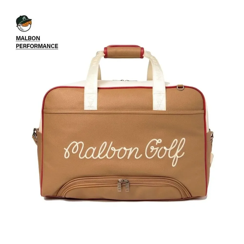 Malbon Stylish Waterproof Golf Gear Bag  Large Capacity Unisex Carry Bag